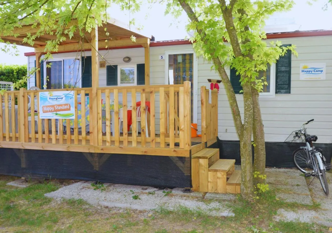Campsite Happy Camp Mobile Homes In Selema Camping Santa Lucia  Italy